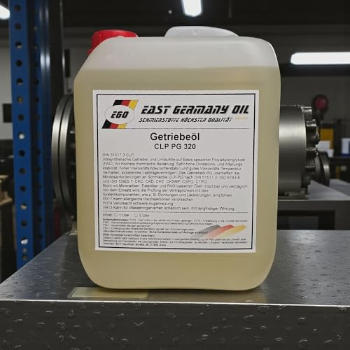 Getriebeöl PG 320 Kanister 5 Liter Inhalt