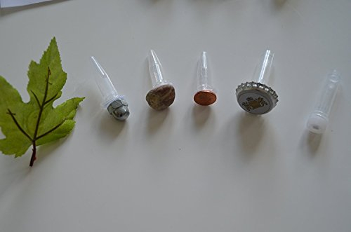 6 x Nano Geocaching Versteck Kronkorken Cent Neodym Paket Set Rite in The Rain