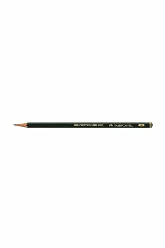 FABER-CASTELL Bleistift CASTELL® 9000, sechseckig, 6B (12 Stück), Sie erhalten 1 Packung á 12 Stück