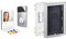 BTicino, Flex ONE 2-Draht Videosprechanlagen WLAN Set, Classe 300 X13E mit 7 Touchscreen, 105° Weitwinkel Kamera, IP54, IK10, 363911 & Zubehör UP-Set für Linea 3000, 905199