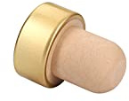 Feinschmecker Essig & Öl - Flaschen mit Ausgießer, Handgefertigtes Geschenkeset Made in Germany, Einzigartig, Zeitlos und Chic mit Deluxe-Gold (2x Gold)