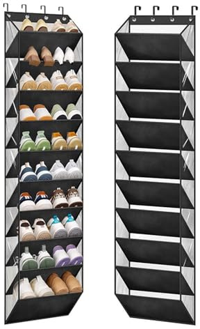 Uptyia Organizador Colgante para 20 Pares de Zapatos