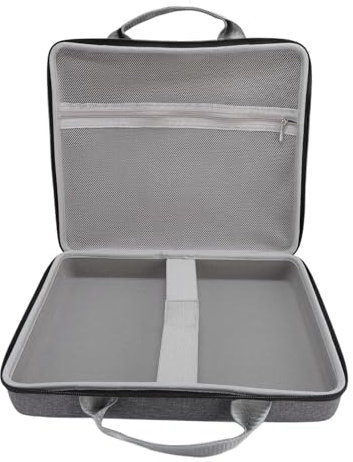 Custodia Rigida per Kit Mini Parabola, Custodia da Viaggio Satellitare Antigraffio, Borsa da Trasporto Portatile per Parabola Satellitare, Adattatore per Tubo di Montaggio,