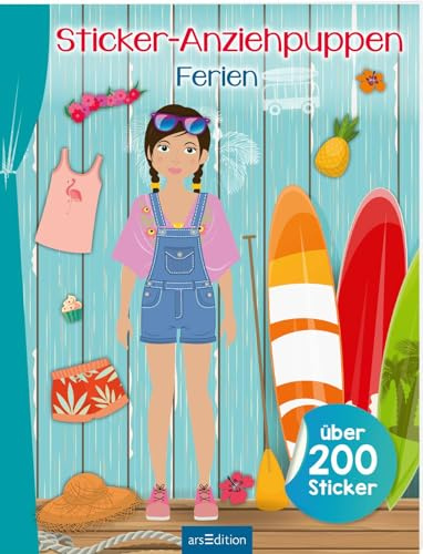 Sticker-Anziehpuppen – Ferien: Coole Styles für Modefans ab 5 Jahren