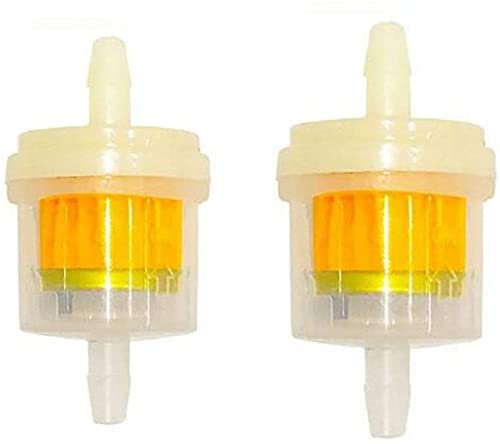 U-M Filtro de Combustible Filtro de Gasolina Detector de óxido con imán Juego de 2 Piezas de Gas de Aceite Diseño práctico