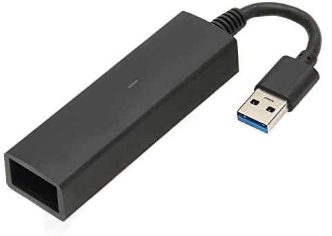 PS VR Camera Adapter, USB 3.0 High Speed Stable Converter Cable für Konsolen Gaming, ABS Schwarz, 1 Pack