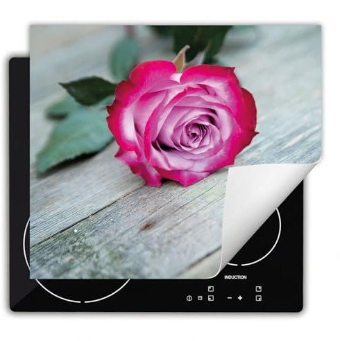 DarHaus Copri Piano Cottura Induzione 60x52 cm Coprifornelli Fornello Proteggi Tutto per la Cucina Fornelli - rosa