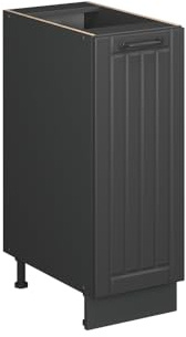Vicco Pharmacy cabinet Fame-Line, Dark grey, 30 cm, WT Oak