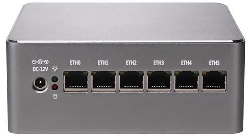 UDPTCP Mini PC Pentium 8505 (upp till 4,4 GHz), INGET RAM INGEN SSD 2 x DDR5 2 x M.2 NVMe Micro Firewall Hårdvara, Mini Stationär Dator Soft-router, 2,5 G RJ45/HDMI/DP/USB 3.0, WiFi 7, Passar Kontor