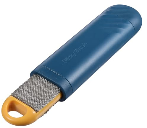 CIYODO Spazzola Elettrostatica Doppia Faccia per Rimozione Pelucchi e Lanugine Strumento Portatile per Depilazione Abiti e Pulizia Animali Domestici Compatta e Facile da Trasportare