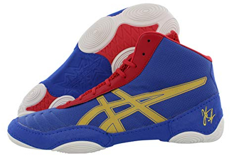 ASICS Herren, Jet Blue Olympic Gold Red, 46.5 EU