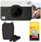 KODAK: Paquete básico de cámara instantánea Printomatic (Negro) + Papel Zink (20 Hojas) + Funda cómoda .