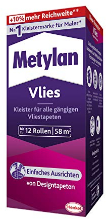 Metylan MPV15 - Colla per carta da parati in tessuto non tessuto, 360 g
