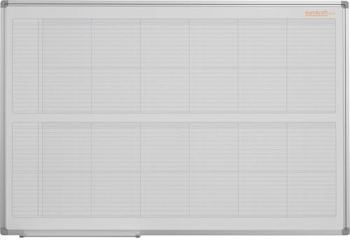 eurokraft | Jahresplaner | neutral | mit 365-Tage-Einteilung | BxH 120x90 cm