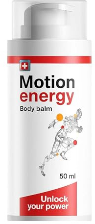 Motion Energy Wärmebalsam 50ml – Linderung bei Gelenk- & Muskelschmerzen, Steifheit, Entzündungen – Natürliche Inhaltsstoffe, für Männer & Frauen