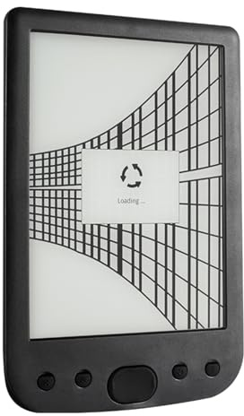 Dioche El Lector de Libros Electrónicos Pocket Treasure de 6 Pulgadas con Pantalla Táctil de Tinta Electrónica, Lector de PDF Portátil de y Video con Altavoz Incorporado, Mejora la Experiencia de