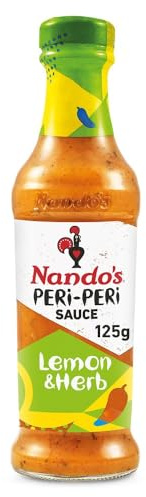 Nando's Limón Y Hierbas Peri-Peri 125g De Salsa (Paquete de 6)