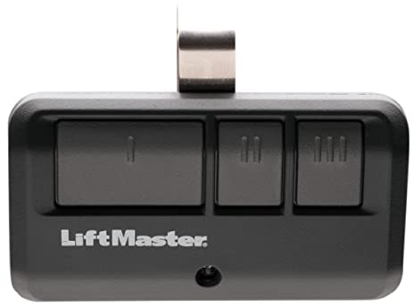 LiftMaster 893Max Security+ 2.0 3-Button Gate Operator Remote Control with Visor Clip - Pack of 1