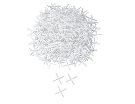 1500 PZ Fuge Croce volumi Distanziatori per Piastrelle 5 mm nuovo bianco (3 X 500)