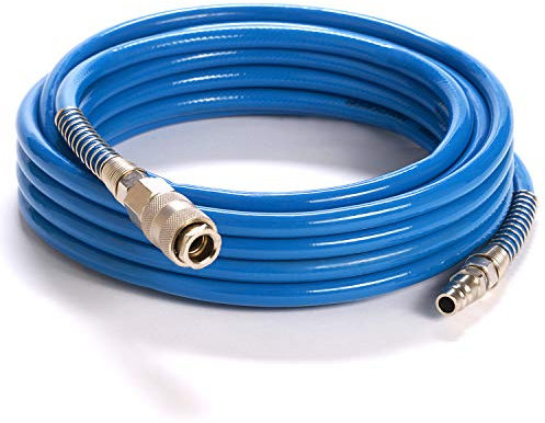 IMPLOTEX Druckluftschlauch Spiralschlauch Glattschlauch Länge 3 Meter, 5 Meter und 8 Meter - max.20bar, Druckluftschlauch:D6.5x10mm 8 Meter Glattschlauch Schlauch