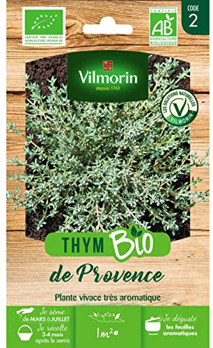 Vilmorin - Sachet graines Thym de Provence BIO - Thymus vulgaris