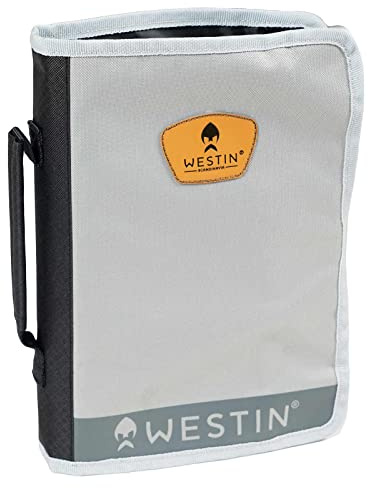 Westin W3 Rig Wallet Medium 22x29x5cm - Vorfachtasche für Raubfischvorfächer, Angeltasche für Rigs, Tasche für Montagen