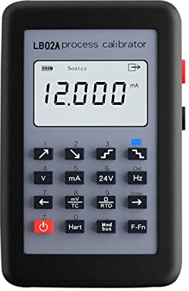 IGASHI Multimetro Digitale Intelligente Ricaricabile LB02A 4-20mA 0-10V Generatore di Segnale Calibratore di processo Uscita Tester di Tensione di Corrente