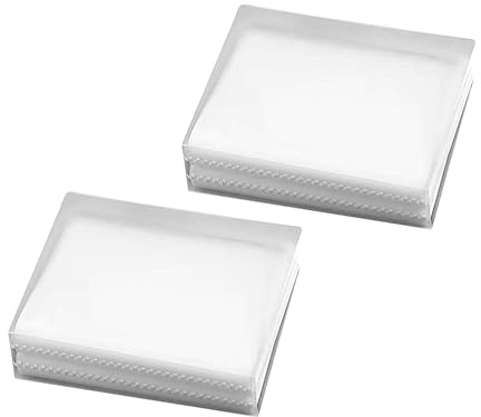 Alipis Exquisitos Álbumes De Fotos En Estilo Miniálbum De Fotos Paquete De 2 Soportes De Almacenamiento De Fotos Para Decoración De Bodas Y Oficinas