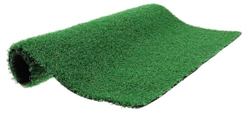 Toyvian Turtle Basking Platform Floating Island Climbing Mat Synthetic Artificial Grass Mat Reptile Ramp Fish Tank Turf Outdoor Fake Grass