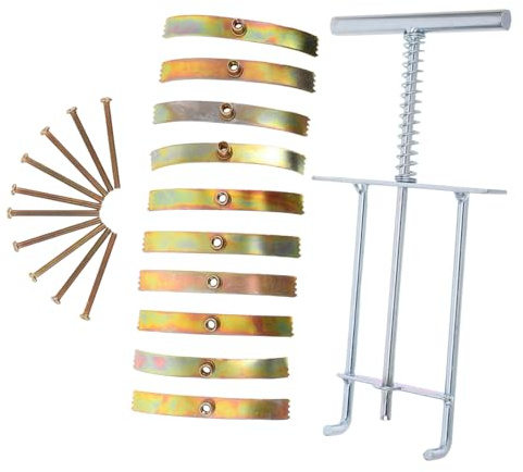 Kit Riparazione Scatola Interruttore e Presa 86, Supporto Acciaio | Supporto per Cassetta 503, Distanziatore per Interruttore della Luce, per Ufficio