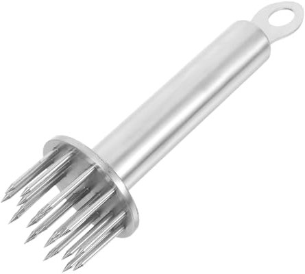MOLUCKFU Insertador De Carne De Acero Inoxidable para Ablandar Pollo Carne De Cerdo y Barbacoa Herramienta De Cocina para Machacar Comida