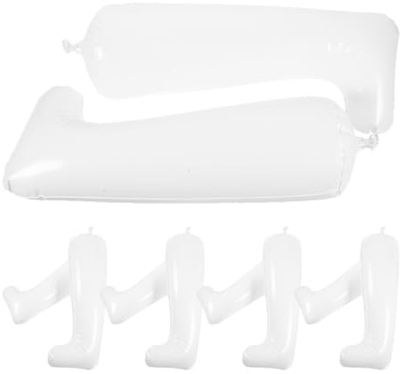 VERDANVERSE Inflatable Boot Shapers 5 Pairs Thickened PVC Tall Boot Holders Shoe Trees for Women Men Home Use 32Cm Long Shoe Stand Support Inserts