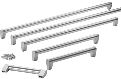 SOTECH Möbelgriff SW161 BA 350 mm Ø 18 mm Schrankgriff (Länge) 366 mm Edelstahloptik