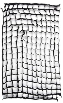 Compatible For Godox 60x90cm Mount Honeycomb Grid | Hook-loop attachment restricts light spill for commercial product and portrait photography
