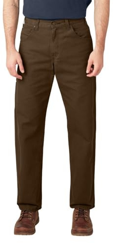 Dickies Herr Rlxdfit Duck Jean byxor, BRUN, 32W x 30L