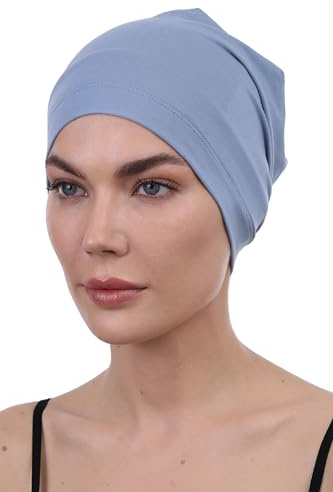 Deresina Bambus Chemo-Kopfbedeckung für Frauen & Männer – Ultra-weiche, atmungsaktive Schlafmütze bei Alopezie & Haarausfall, leichte Beanie für Tag & Nacht, Alternative zur Perücke