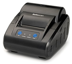 Safescan TP-230 Thermodrucker (schwarz) zum Ausdrucken der Zählergebnisse der Safescan Geldzählmaschinen - Banknotenzählern - Münzzählern - Münzsortierern - Geldwaagen