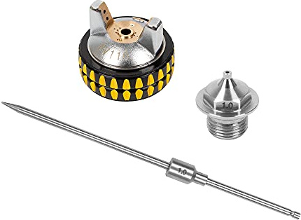 BEETRO 1.0mm Ugello Kit In Acciaio Inox per HVLP Professional Gravity Feed Air Spray Pistola TC0413