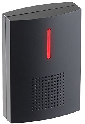 CASAcontrol Zubehör zu Funkklingel Design: Funk-Empfänger für Klingel FTK-120, Licht- & Ton, Versandrückläufer (Kabellose Funk-Türklingel, Türklingel mit Licht, Klingelverstärker)