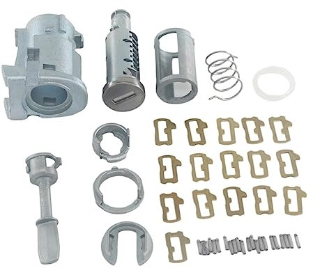 SAFWEL 604837168 RECHTER TÜRSCHLOSSZYLINDER REPARATURSATZ Passend for VW GOLF 4 IV MK4 BORA 1997–2003 (Size : R Lock Repair Kit)