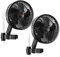 SPIDER FARMER Grow Tent Fan 6 with 10 Dynamic Wind Speeds and 10-Level Oscillation, EC Motor, Weatherproof IP-44, Auto Oscillating Clip Fan, Powerful Airflow but Quiet 2PCS