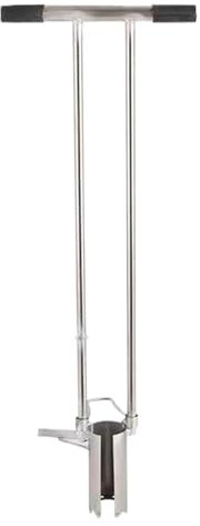 Trasplantador de bulbos con mango largo, herramienta para plantar bulbos con mango largo - Trasplantador de plantas herramienta de plantación de bulbos pequeños,Plantador de bulbos estable, desmalezad