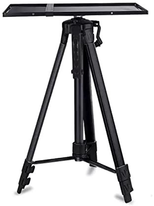 SaryEdge Projector Mount Floor Projector Tripod Telescopic Universal Projector Bracket with Tray Folding Desktop Projector Punch Free Aluminum Alloy Universal Projector Stand Projec(C