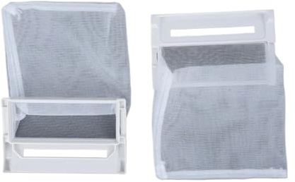 ZWFYJEWU 2 Filtri A Rete for Lavatrice, Compatibili con LG, Sacchetti A Rete for La Raccolta dei Peli della Lavatrice