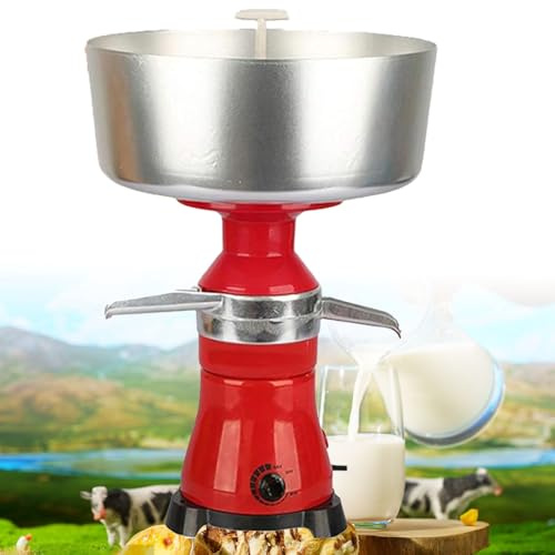 UPLTOE Separatore Centrifugo Elettrico di Panna per Latte, Separatore per Milkshake al Burro, Trasforma Il Latte Crudo in Panna, per La Produzione di Formaggio Burroso, 80 L/H