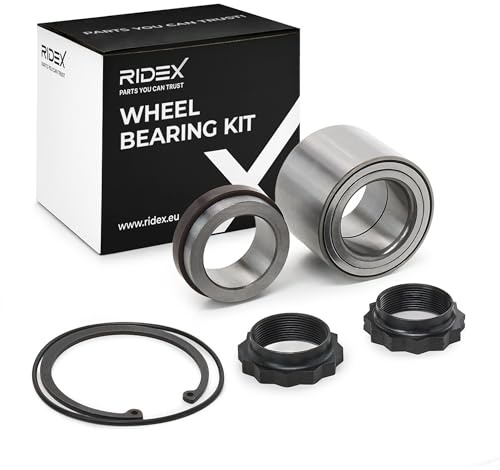 RIDEX 654W1191 Kit de roulement de roue des deux côtés du pont Arrière avec bague ABS Compatible avec PORSCHE Macan 95B