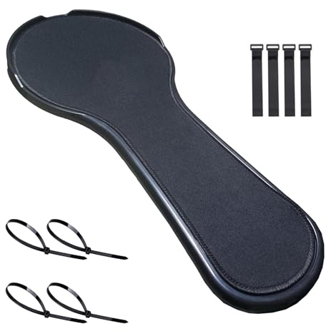 MALSSE Accoudoir de table ergonomique pour chaise d'ordinateur, support de poignet anti-déflecteur, plate-forme montée pour chaise de bureau