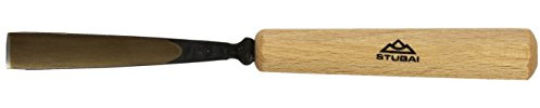Stubai 520514 Sgorbia per Scultori con Manico, Modello 5, 14 mm