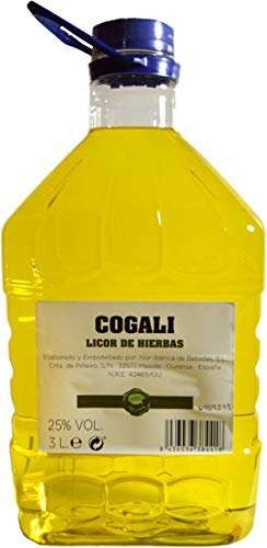 Licor Hierbas 25% Vol Cogali (3 Lt.) (Zona Ourense)