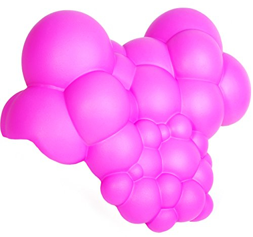 alles-meine.de GmbH Nackenkissen/Kissen - für Badewanne - Wasserblasen - lila/violett - Superweich ! - Silikon Schaum - Badewannenkissen - Kopfpolster für Wanne - rutschf..